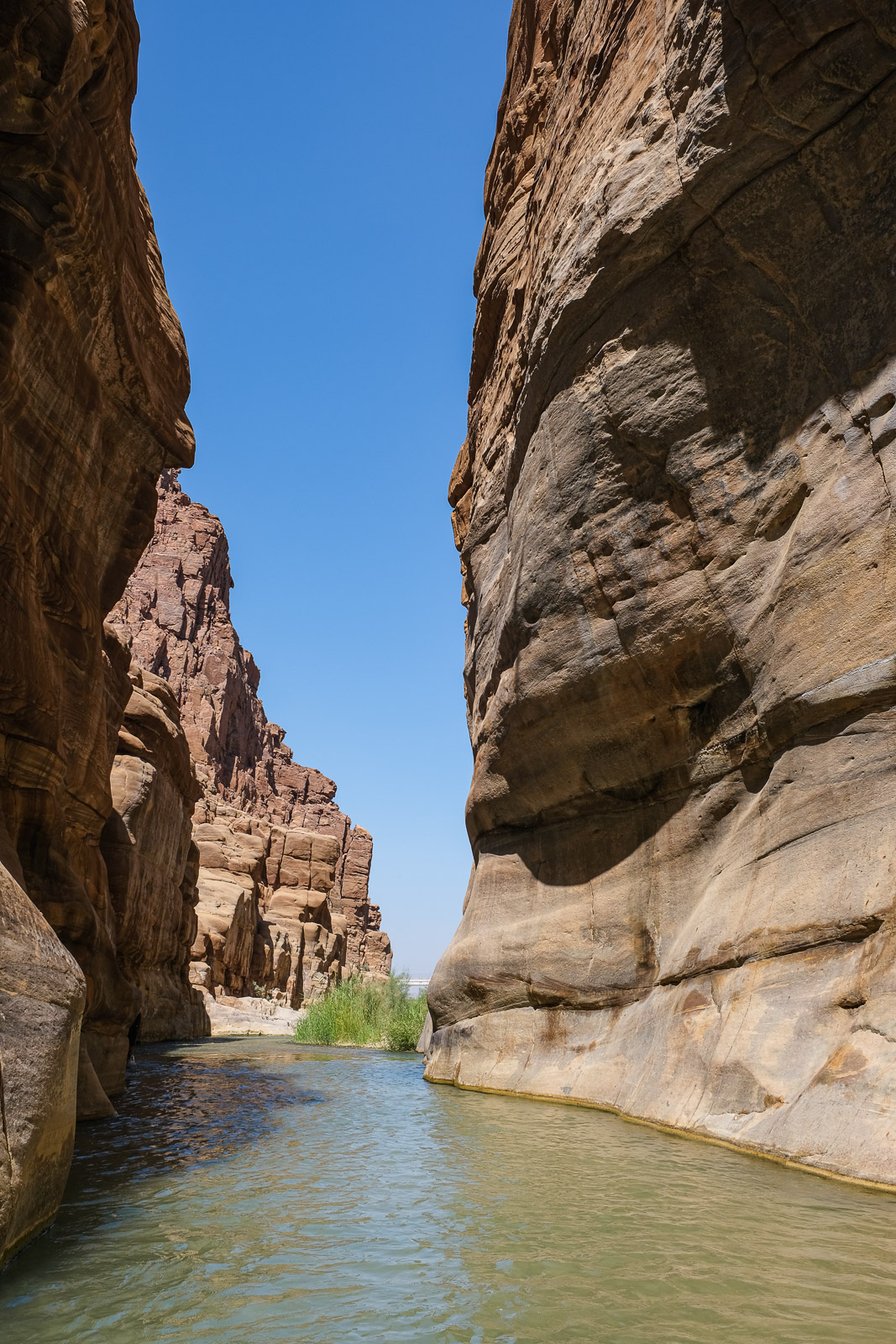 Entry into the canyon