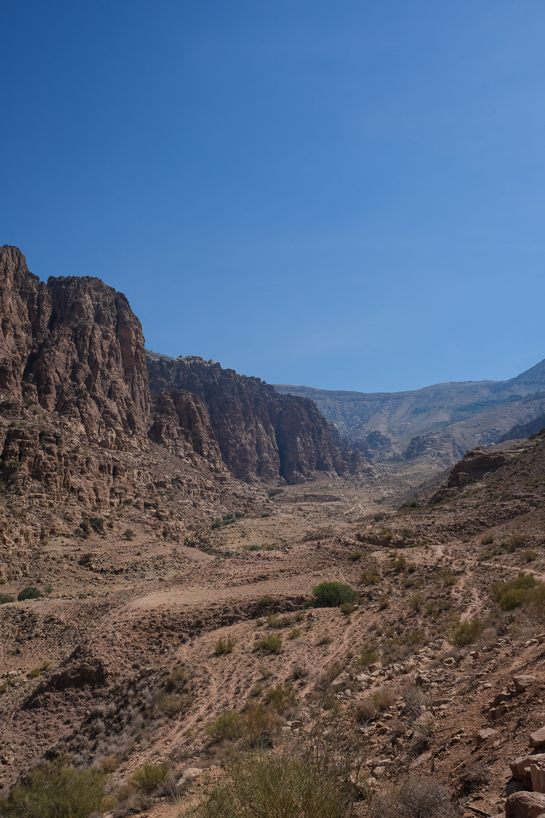 Deeper valley view