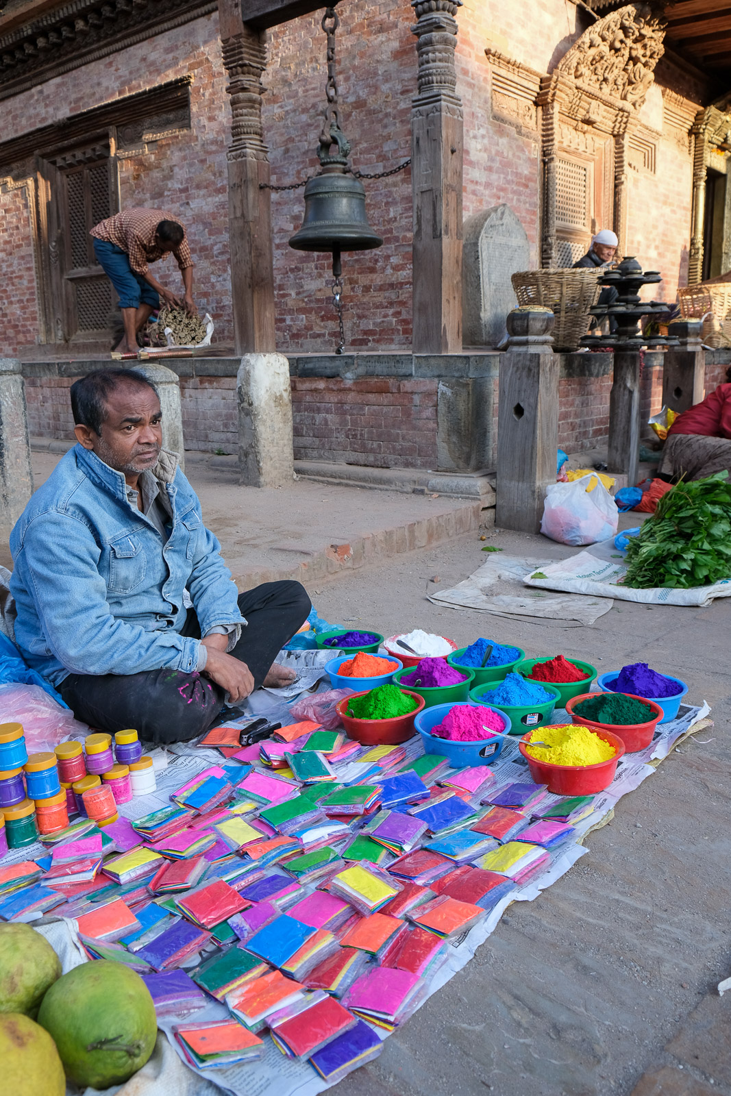 Colourful powders=