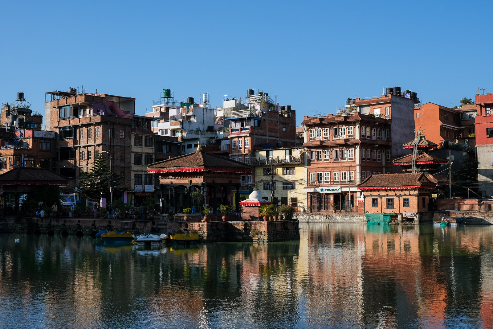 Patan water side=