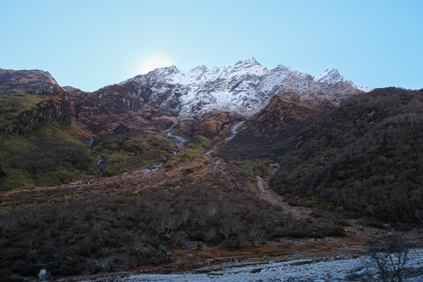 Mountain contre-jour=