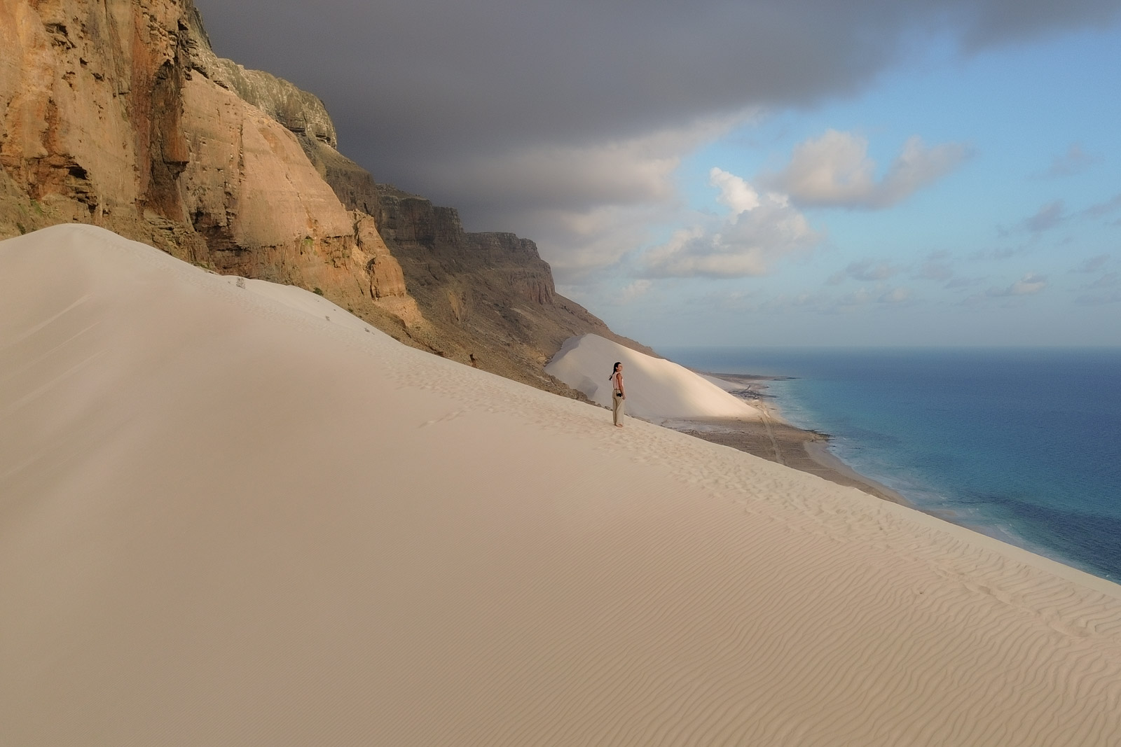 Me on dune=