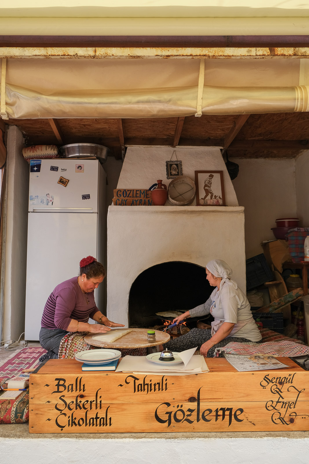 Gozleme oven=