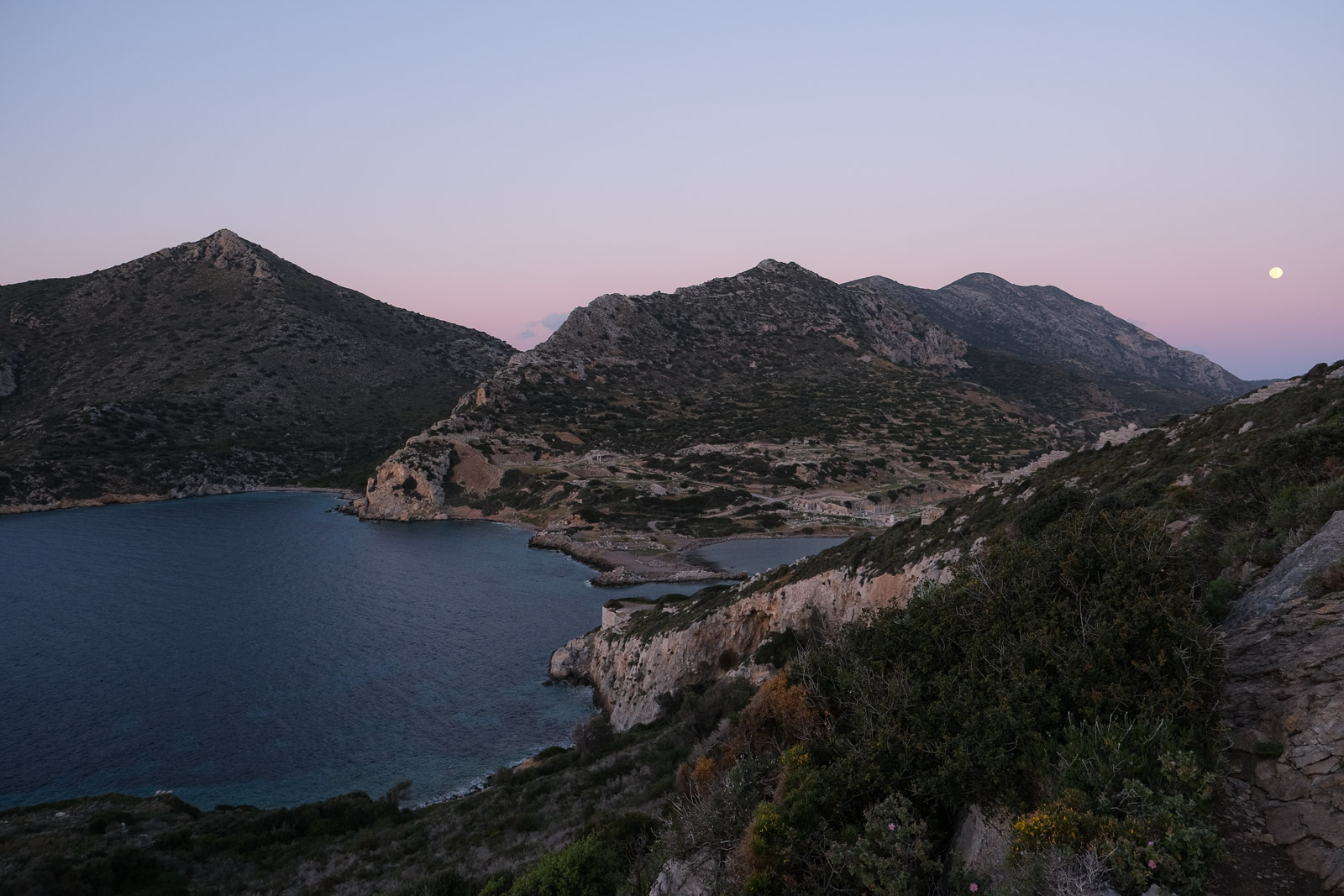 Sunset from lighthouse=