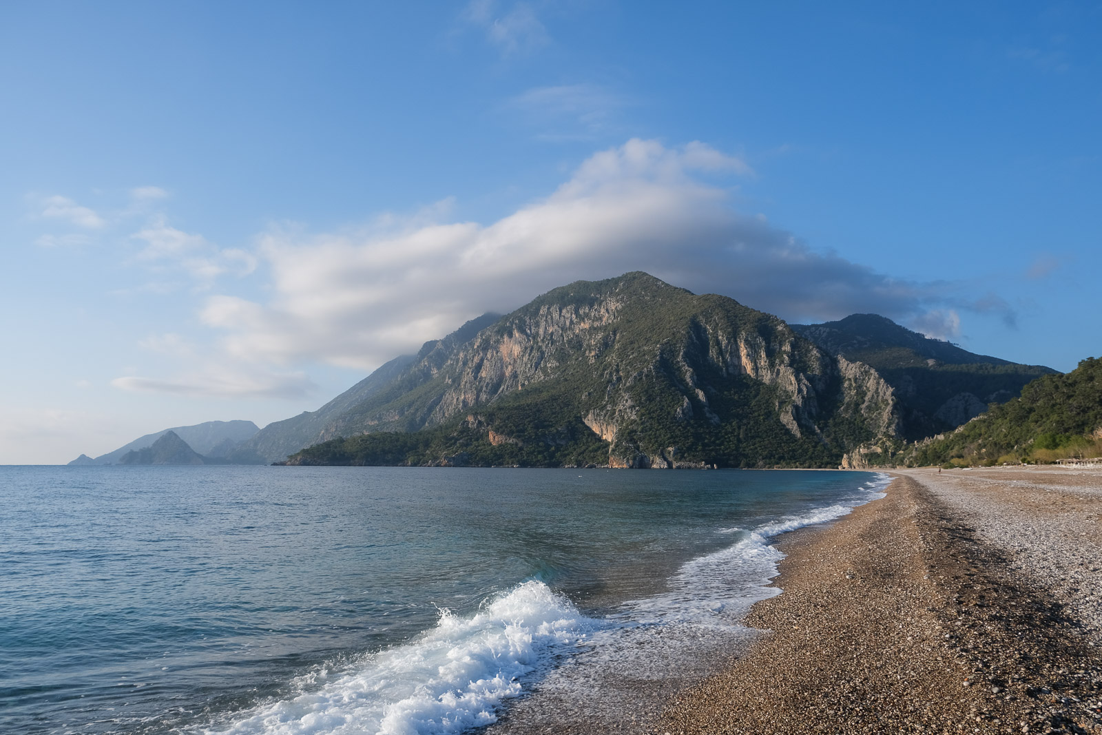 Çirali beach west=