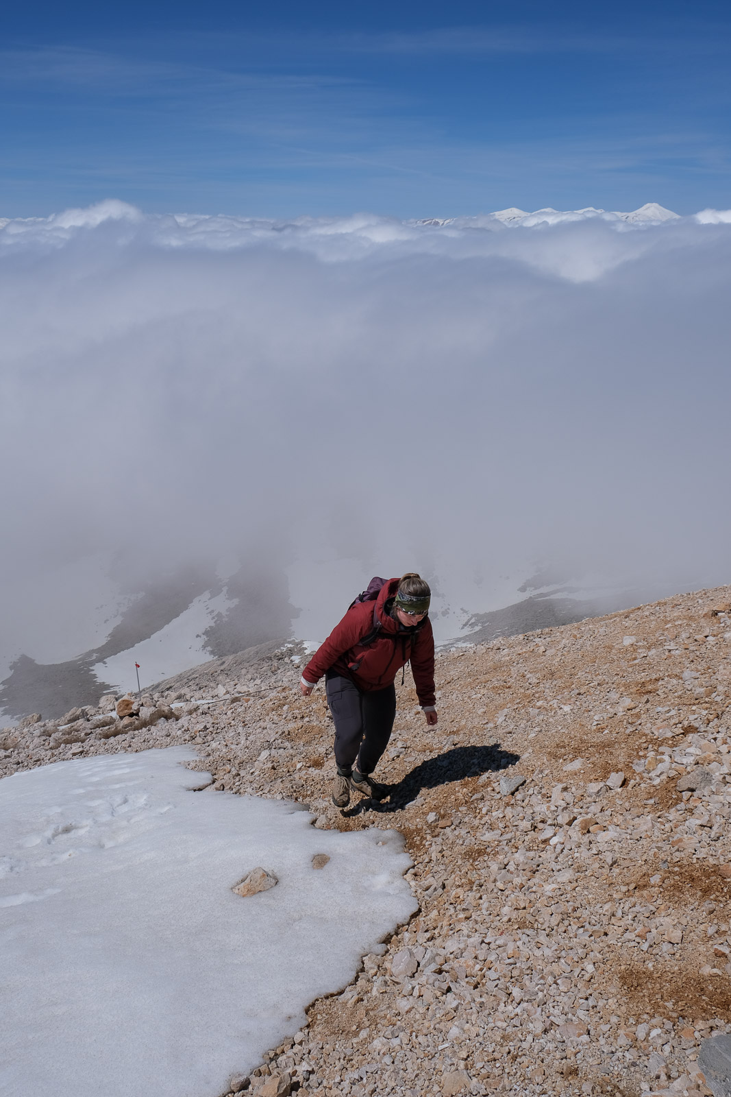 Snow patches=